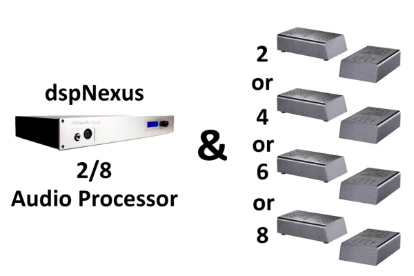 dspNexus with up to 8 channels of amplification